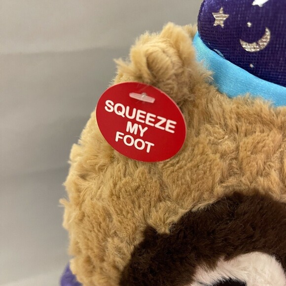 Cuddle Barn Octavius The Storytelling Owl Talking Stuffed 13.5" Wizard Toy NWT - Picture 4 of 7